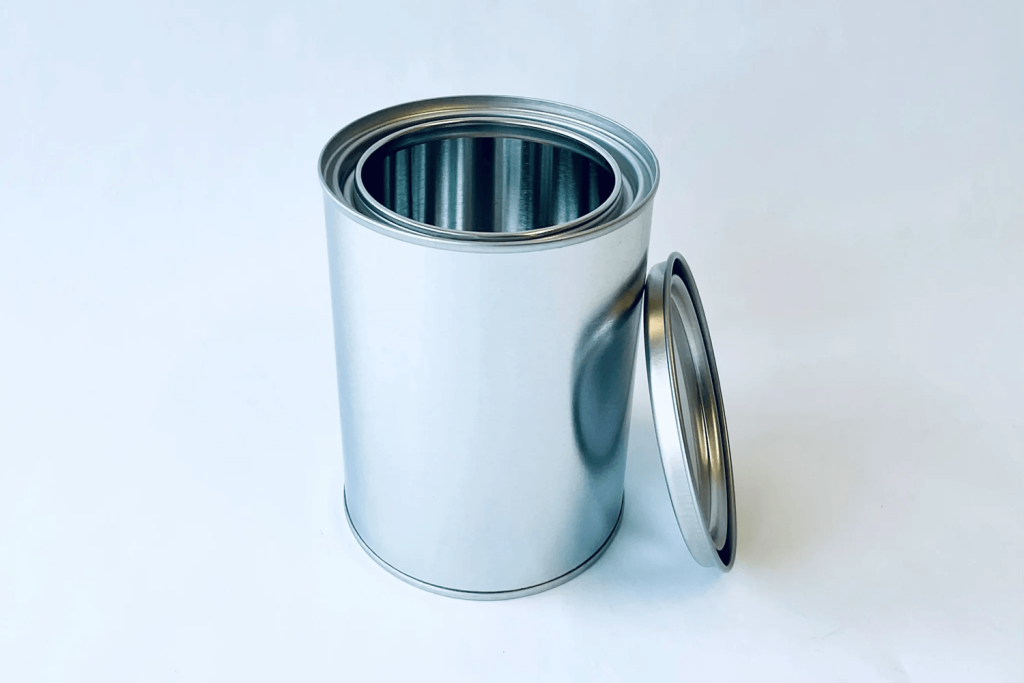 color paint cans
