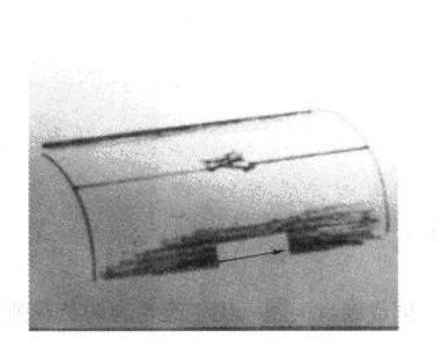 (5)(5) Coating Breakdown in the Welded Area Due to Overheating (Outer Side of the Can)