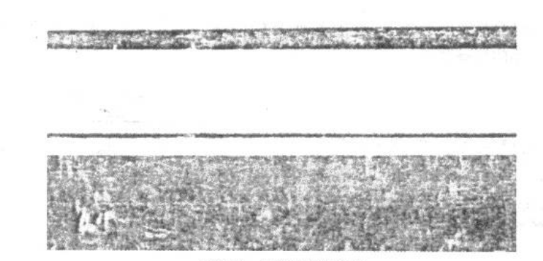 Figure 3-87 The recoating tape is off-center